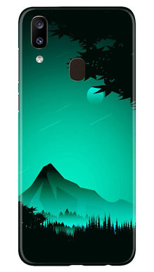 Moon Mountain Mobile Back Case for Samsung Galaxy A20 (Design - 204)
