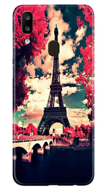 Eiffel Tower Mobile Back Case for Samsung Galaxy A20 (Design - 212)