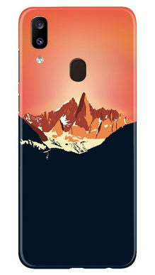 Mountains Mobile Back Case for Samsung Galaxy A20 (Design - 227)