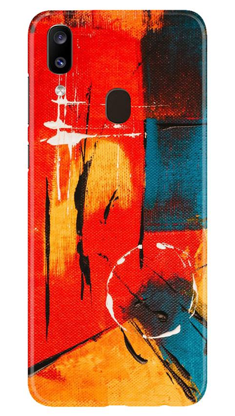 Modern Art Case for Samsung Galaxy A20 (Design No. 239)