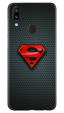 Superman Mobile Back Case for Samsung Galaxy A20 (Design - 247)