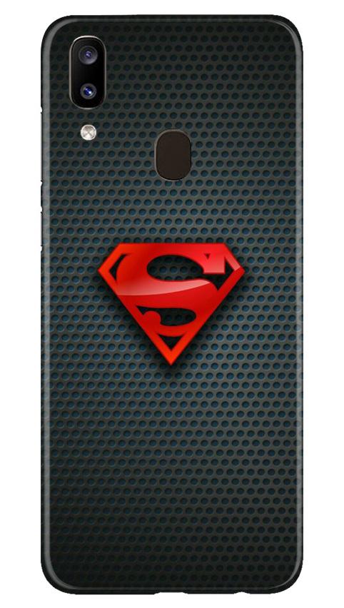 Superman Case for Samsung Galaxy A20 (Design No. 247)