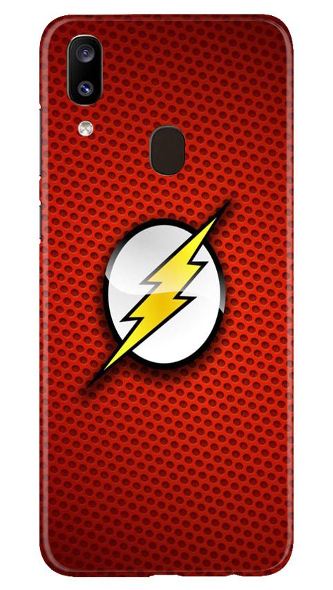 Flash Case for Samsung Galaxy A20 (Design No. 252)