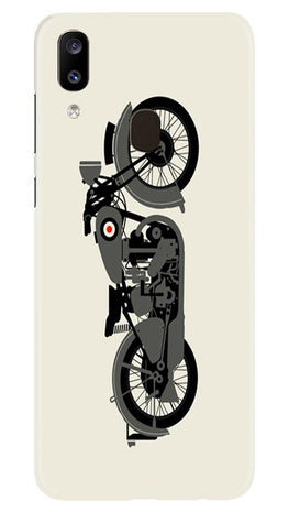 MotorCycle Case for Samsung Galaxy A20 (Design No. 259)