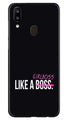 Like a Girl Boss Case for Samsung Galaxy A20 (Design No. 265)