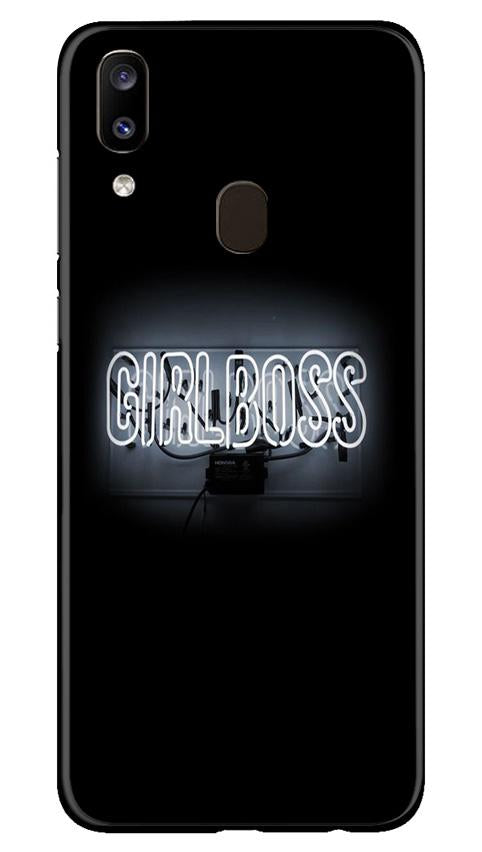 Girl Boss Black Case for Samsung Galaxy A20 (Design No. 268)