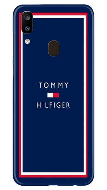 Tommy Hilfiger Mobile Back Case for Samsung Galaxy A20 (Design - 275)