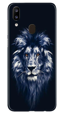 Lion Mobile Back Case for Samsung Galaxy A20 (Design - 281)