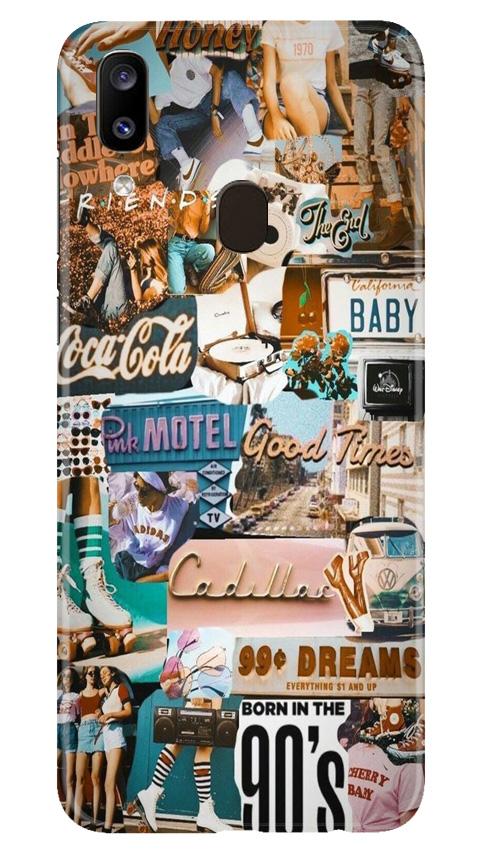 Vintage Design Case for Samsung Galaxy A20 (Design No. 284)