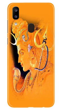 Lord Shiva Mobile Back Case for Samsung Galaxy A20 (Design - 293)