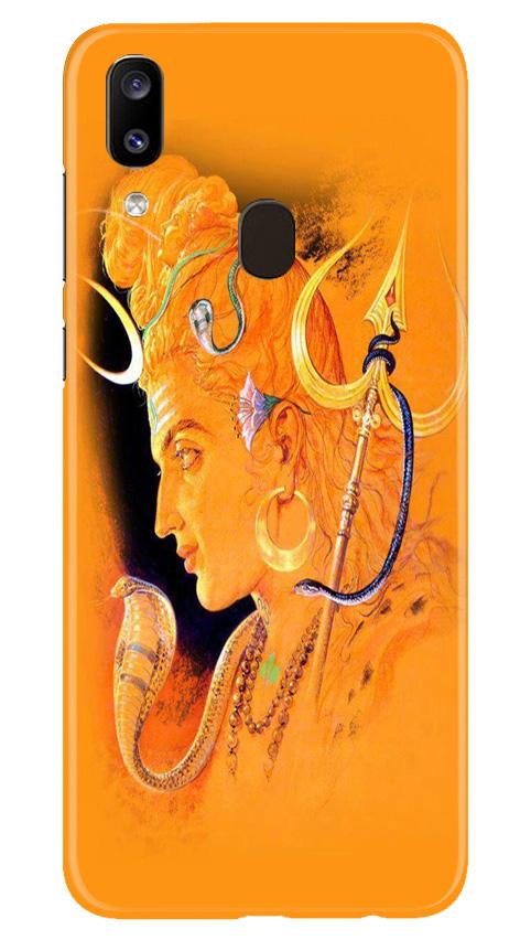 Lord Shiva Case for Samsung Galaxy A20 (Design No. 293)