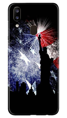 Statue of Unity Mobile Back Case for Samsung Galaxy A20 (Design - 294)