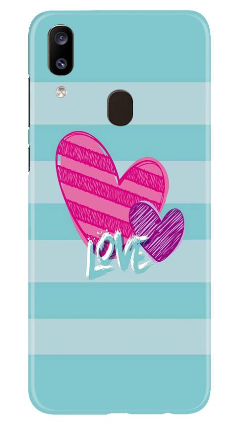 Love Case for Samsung Galaxy A20 (Design No. 299)