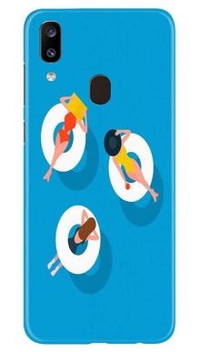 Girlish Mobile Back Case for Samsung Galaxy A20 (Design - 306)