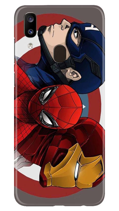 Superhero Mobile Back Case for Samsung Galaxy A20 (Design - 311)