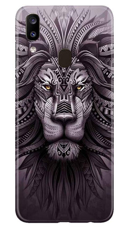 Lion Mobile Back Case for Samsung Galaxy A20 (Design - 315)