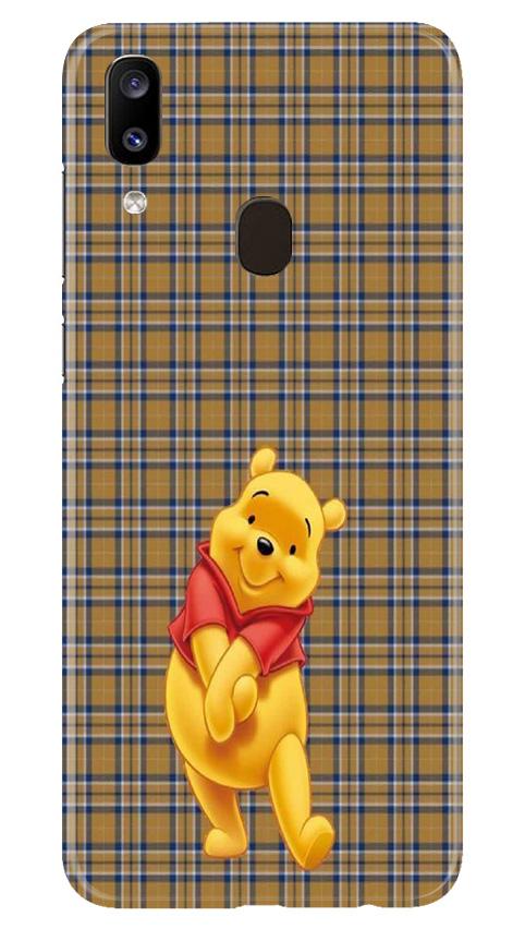 Pooh Mobile Back Case for Samsung Galaxy A20 (Design - 321)