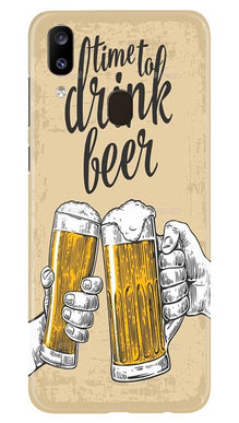 Drink Beer Mobile Back Case for Samsung Galaxy A20 (Design - 328)