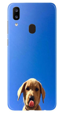 Dog Mobile Back Case for Samsung Galaxy A20 (Design - 332)