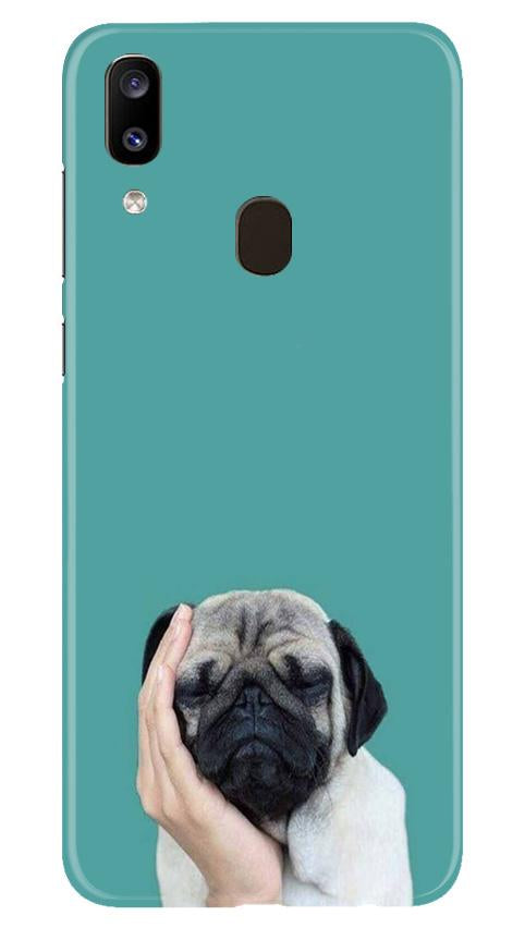 Puppy Mobile Back Case for Samsung Galaxy A20 (Design - 333)
