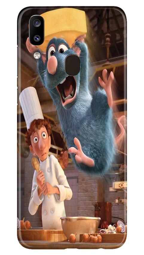 Ratatouille Mobile Back Case for Samsung Galaxy A20 (Design - 347)