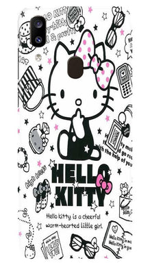 Hello Kitty Mobile Back Case for Samsung Galaxy A20 (Design - 361)