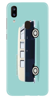 Travel Bus Mobile Back Case for Samsung Galaxy A20 (Design - 379)