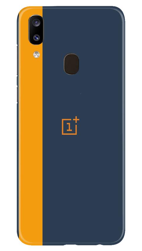 Oneplus Logo Mobile Back Case for Samsung Galaxy A20 (Design - 395)