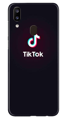 Tiktok Mobile Back Case for Samsung Galaxy A20 (Design - 396)