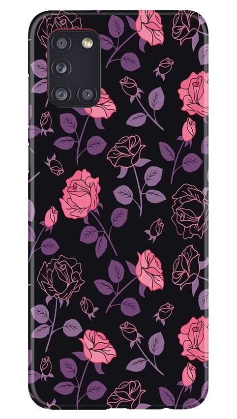 Rose Pattern Case for Samsung Galaxy A31