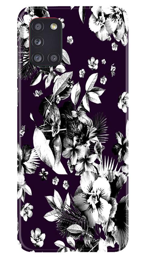 white flowers Case for Samsung Galaxy A31