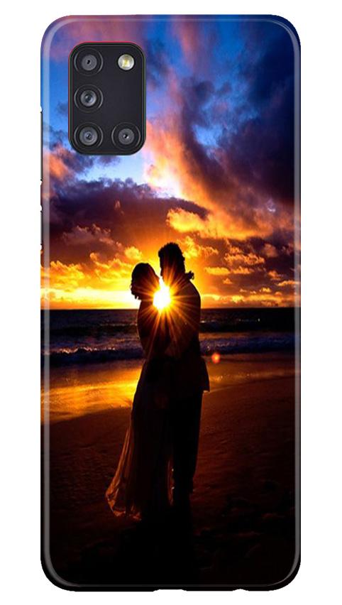 Couple Sea shore Case for Samsung Galaxy A31
