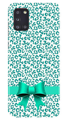 Gift Wrap6 Mobile Back Case for Samsung Galaxy A31 (Design - 41)