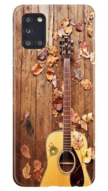 Guitar Mobile Back Case for Samsung Galaxy A31 (Design - 43)