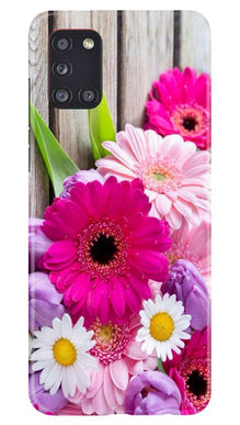 Coloful Daisy2 Mobile Back Case for Samsung Galaxy A31 (Design - 76)