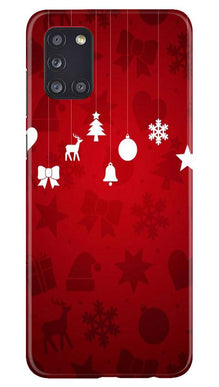 Christmas Mobile Back Case for Samsung Galaxy A31 (Design - 78)