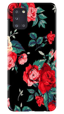 Red Rose2 Mobile Back Case for Samsung Galaxy A31 (Design - 81)