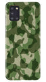 Army Camouflage Case for Samsung Galaxy A31  (Design - 106)