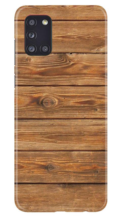 Wooden Look Case for Samsung Galaxy A31(Design - 113)