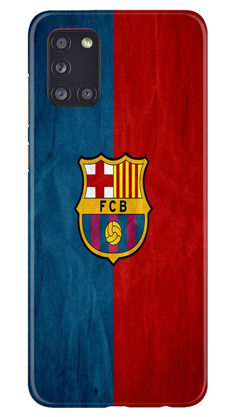 FCB Football Case for Samsung Galaxy A31(Design - 123)