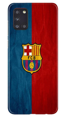 FCB Football Mobile Back Case for Samsung Galaxy A31  (Design - 123)