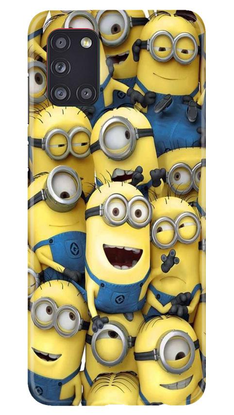 Minions Case for Samsung Galaxy A31  (Design - 127)