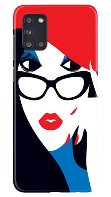Girlish Mobile Back Case for Samsung Galaxy A31  (Design - 131)