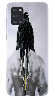 Lord Shiva Mobile Back Case for Samsung Galaxy A31  (Design - 135)