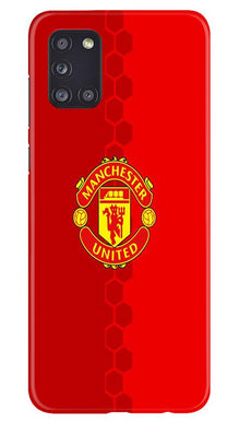 Manchester United Mobile Back Case for Samsung Galaxy A31  (Design - 157)