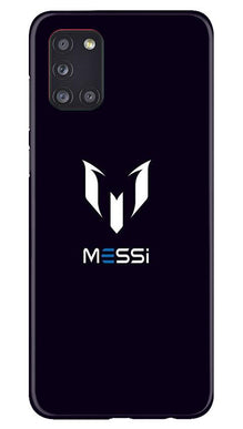 Messi Mobile Back Case for Samsung Galaxy A31  (Design - 158)