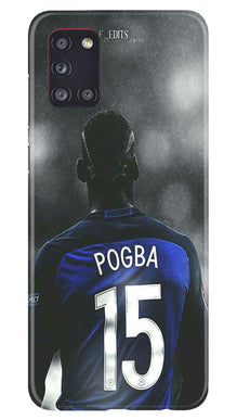 Pogba Mobile Back Case for Samsung Galaxy A31  (Design - 159)