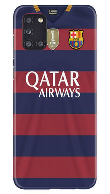 Qatar Airways Mobile Back Case for Samsung Galaxy A31  (Design - 160)