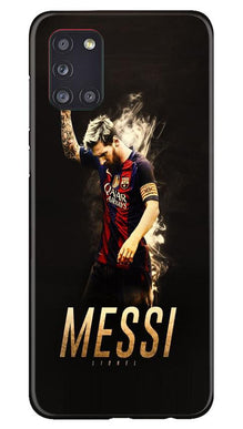 Messi Mobile Back Case for Samsung Galaxy A31  (Design - 163)