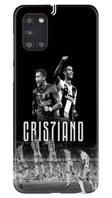 Cristiano Mobile Back Case for Samsung Galaxy A31  (Design - 165)